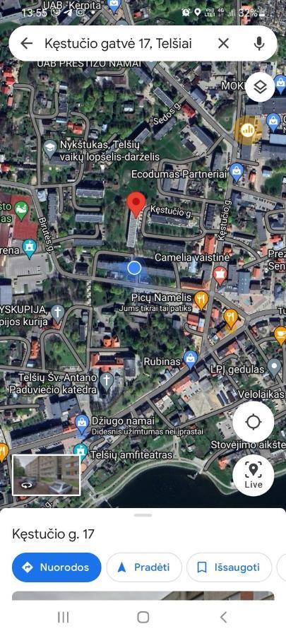 Mona Apartamentai Telsiai Bagian luar foto